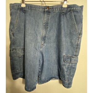 Wrangler Authentics  Men Size 42X10 Jean Shorts Highrise Cotton Blend